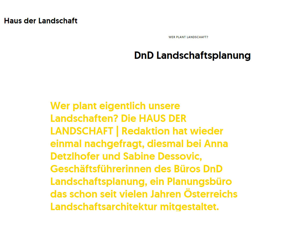 hausderlandschaft.org • hausderlandschaft.org