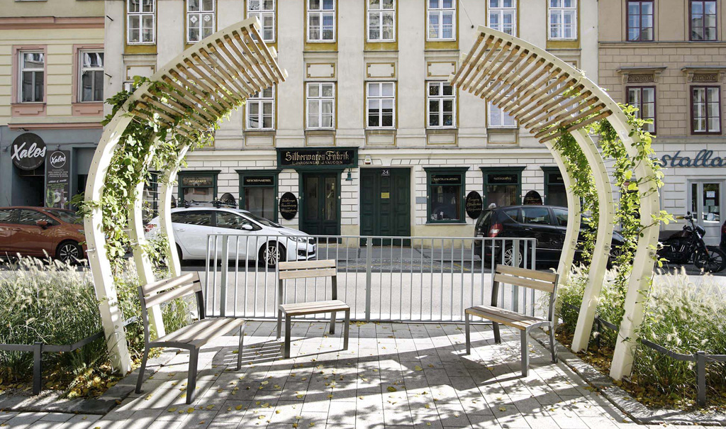 © W.Leeb Zieglergasse Bepflanzung