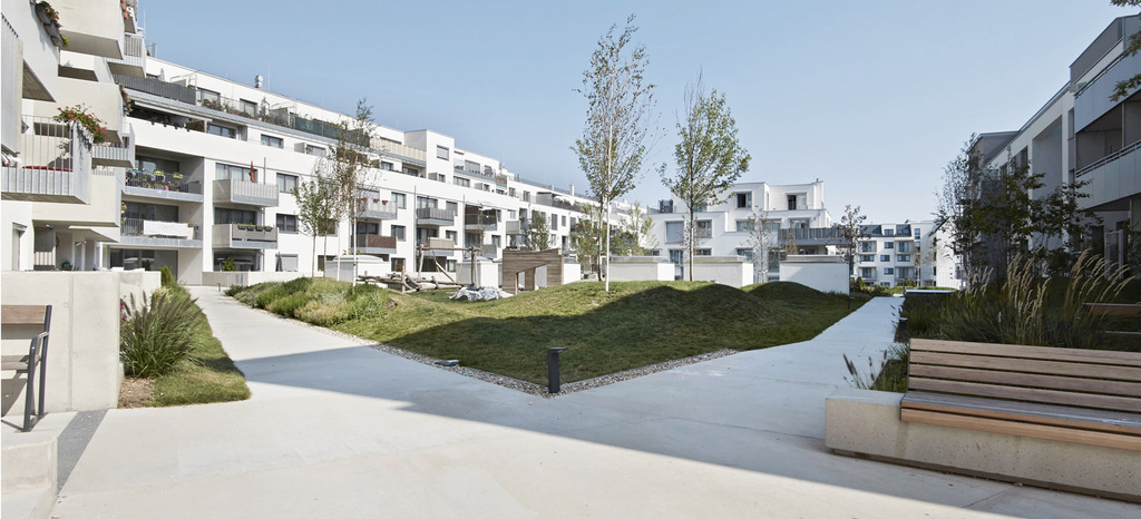 Landschaftsarchitektur Leopoldauerstrasse, Wien