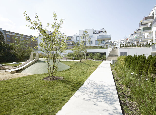 Landschaftsarchitektur Leopoldauerstrasse, Wien